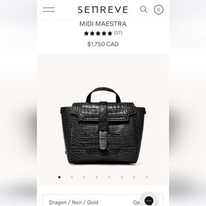 Senreve Midi Maestra Dragon in Black